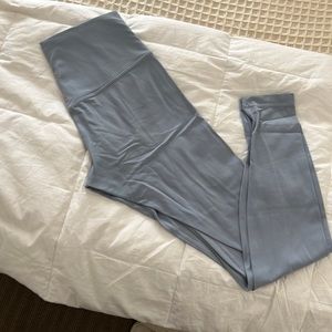 Baby blue Lululemon align leggings